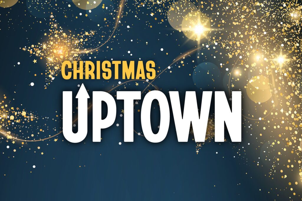 Christmas uptown banner